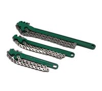 EXTRWORY Juego de herramientas de llave de cadena de 3 piezas, llave de tubo ajustable con múltiples tamaños para taller de reparación automotriz