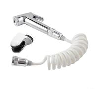 EXTRWORY Juego de pistola de agua para el baño, pistola de agua para lavar bidé, boquilla de ducha, bidé, accesorio para bidé con manguera y soporte (B)