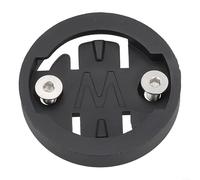 EXTRWORY Kit de inserción de soporte de montaje de cronómetro de bicicleta para Garmin para Wahoo para Bryton ABS Material negro acabado engranaje para ciclistas al aire libre (W)