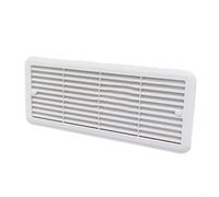 EXTRWORY Kit de montaje de rejilla de ventilación para nevera Thetford, 483 x 186 mm, resistente a la intemperie (blanco)