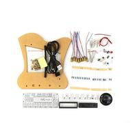 EXTRWORY Kit de soldadura de teclado electrónico, reproductor de escala con componentes de receptor emisor, voltaje de funcionamiento de 5 V, para aficionados a dominar las habilidades de soldadura
