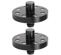 EXTRWORY Limpiador de marco de junta tórica para chasis de camión, kit de descarga para limpieza eficiente del tren de aterrizaje y arco de rueda, negro (2 piezas)