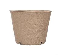 EXTRWORY Macetas biodegradables para plantar pulpa de papel con orificios de drenaje para comenzar hierbas, flores y verduras (A)