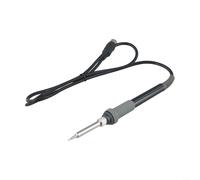 EXTRWORY Mango de soldador de 6 pines CC 26 V 65 W calefacción de cerámica con alambre de silicona para FX-888 FX-888D FX-8801 estación reparación taller uso negro