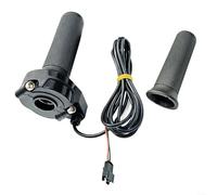 EXTRWORY Palanca aceleradora electrónica con cable para luz para BEE UQI N1S U+B motocicleta eléctrica todoterreno de plástico duro negro de 143 mm para ciclistas (1 juego)