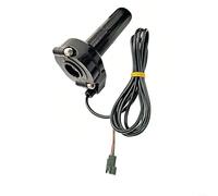 EXTRWORY Palanca aceleradora electrónica con cable para luz para BEE UQI N1S U+B motocicleta eléctrica todoterreno de plástico duro negro de 143 mm para conductores (individual)