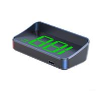 EXTRWORY Pantalla frontal HUD para coche, velocímetro inteligente GPS digital, odómetro KMH MPH, proyector de parabrisas para todos los coches (KM/H)