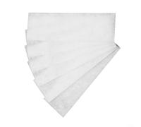 EXTRWORY Papel de filtro de algodón grueso para lavadora, malla de doble filtración que atrapa la suciedad y la pelusa, ajuste personalizable reduce el mantenimiento, seguro para la lavandería
