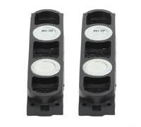 EXTRWORY Paquete de 2 altavoces de TV de repuesto para modelos Samsung BN96-25565B BN96-25565C BN96-25565D 85 x 18 x 12 mm, plástico para televisión doméstica (2 piezas)
