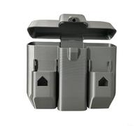 EXTRWORY Para DJI NEO2 Caja de Almacenamiento Magnética Flip Cover Resistente a la Presión ABS PU Hard Case Gris Compacto para Exteriores (A)
