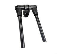 EXTRWORY, Para Kugoo M4 Scooter eléctrico T Bar Manillar plegable Aleación de aluminio Accesorio Negro, para adultos jinetes