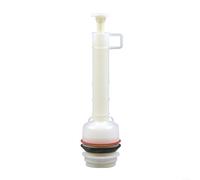EXTRWORY Para válvula de descarga Mansfield #211-11-1/2 pulgadas, piezas de tanque de inodoro de plástico blanco compatibles con todas las palancas de actuador, reparación eficiente de flujo de agua