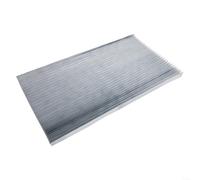 EXTRWORY Persiana opaca plisada sin taladro, 60 x 180 cm, pantalla de privacidad de PVC opaco para dormitorio, sala de estar, oficina, fácil de instalar, cubierta temporal de ventana, gris (blanco)