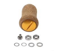 EXTRWORY Pomo de potencia de pesca para Daiwa para Stella para Stradic Fishing Reel Handle Knob Reemplazo de goma de corcho Grip Baitcasting y modelos de giro negro (dorado)