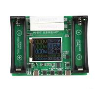 EXTRWORY Probador de la capacidad de la batería de Digitaces para las células de litio con la medida interna de la resistencia y la exhibición de TFT de 1,77