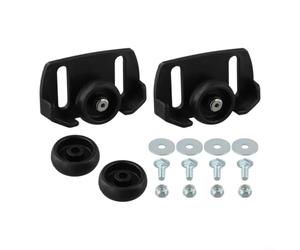 EXTRWORY Raquetas de nieve con rodillos para soplador de nieve de dos etapas, kit de zapata deslizante de 2 a 0.5 pulgadas y 3 pulgadas, piezas de repuesto de deslizamiento de plástico