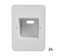 EXTRWORY Soporte de gabinete para SONOFF NSPanel Pro/EU, soporte de escritorio de PC para panel de control de hogar inteligente, caja gris o blanca para escritorio de oficina (blanco)
