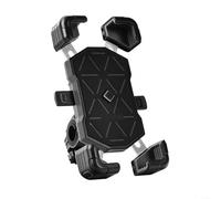 EXTRWORY Soporte de teléfono resistente para bicicleta con agarre de cuatro garras, para navegación estable ABS y PC, construcción de 144 x 77 x 3 cm, para ciclistas al aire libre (D)