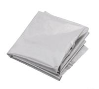 EXTRWORY Tela conductora EMF blindaje anti radiación Material de protección WiFi bloqueo RF para RFID Shield 1x1.1M Gris Faraday jaula para cortinas, bolsas, tiendas de campaña