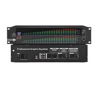 EXTRWORY The Equalizer EQ-323 Dual 31-Band Graphic Equalizer Spectrum Digital Tuner For Stage Home Studio Performance para procesador DSP para pantalla LCD