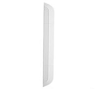 EXTRWORY Tira de umbral de aspiradora robot para Dreame para ECOVACS para ROBOROCK para Narval para XIAOMI, almohadilla de escalada ABS para pasos de 14-23 cm, accesorio de transición de piso para