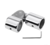 EXTRWORY Toldo Bimini para barco de 22/25 mm, cubierta deslizante de acero inoxidable 316, kit de montaje en cubierta con herramientas de instalación (22 mm)