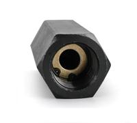 EXTRWORY Válvula de acelerador hidráulica unidireccional de 3000 PSI, control de flujo, perilla manual de acero al carbono para sistemas de aceite, agua y gas, regulación de precisión industrial (1/4