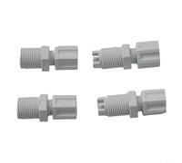 EXTRWORY Válvula de retención de clorador y adaptador de montaje de entrada para Hayward CL200 CL220BR alimentador de piscina conjunto de tuerca de compresión jardín cuidado del agua