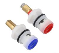 EXTRWORY Válvulas de equilibrio de presión de grifo, válvula de equilibrio de presión, cartucho termostático de repuesto para barra de ducha, kit de reparación de válvula de ducha