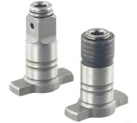EXTRWORY y accesorios de eje de llave de impacto eléctrica sin escobillas, 18 V, adaptador hexagonal de 14 pulgadas, 2 piezas