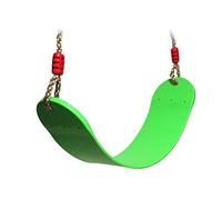 EXTSUD Columpio Infantil para Exterior Columpio de Árbol/Jardín/Patio para Niños con Cuerda Ajustable Carga Máxima 150 kg, Verde