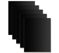 EXTSUD Esterilla para barbacoa de gas, juego de 5 unidades, fibra de vidrio, 40 x 32,5 cm, lámina para barbacoa, papel reutilizable, accesorios para barbacoa, accesorios para carbón, gas y barbacoas