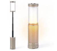 EXTSUD lámpara de camping al aire libre, luz de camping recargable IP44 camping linterna lámpara de tienda de campaña para colgar retráctil LED tienda de luz para la noche de camping al aire libre