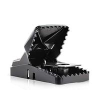 eXuby Trampas Grandes y potentes para Ratas (Paquete de 4) - Mata al Instante con un Potente Resorte de Acero - Se instala en Segundos - Lavar y reutilizar una y Otra Vez - Eliminación Manos Libres