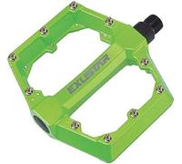 EXUSTAR E-PB531 Pedal BMX/Freestyle 105x108mm en Aluminio, Unisex-Adult, Silver, Talla única