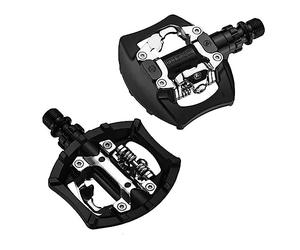 Exustar EPM811 Pedales de MTB, Unisex Adulto, Negro, 95 x 83 mm