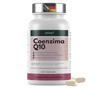 EXVital® Q10 Coenzima - 200 mg por cápsula - 120 cápsulas veganas - suficiente para 4 meses - alta dosis y sin aditivos, fabricado en Alemania y analizado en laboratorio