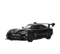 EXYFRUX Aleación Fundida Presión 1:32 For Dodge Viper ACR SRT Escala Modelo De Coche Simulación Dinámica Vehículo De Juguete De Aleación Modelo De Exhibición Regalo Coche Colección(Black)