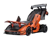 EXYFRUX Coche Modelo a Escala 1:24 For Lamborghini Essenza SCV12 Versión Pista Modelo Coche Aleación Fundida A Presión Modelo Vehículo Simulación En Miniatura Vehículos Réplica(Orange)