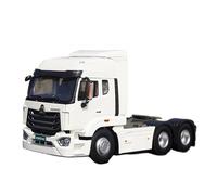 EXYFRUX Fundición a presión 1:24 para SinoTRUK HOWO-NX MAX Cabeza Tractor Modelo Camión De Aleación Simulación Vehículo En Miniatura Modelo Colección Decorativa Vehículos Réplica(B)