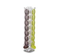 EXZACT EX-DG031-32 Soporte para Cápsula Compatible para cápsulas de café Dolce Gusto (32 piezas) - Soporte giratorio para torre de cápsulas (Dolce Gusto 32pcs)