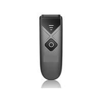 EY-015 Mini escáner de código Barras USB Cableado/Bluetooth 2.4G Wireless 1D 2D Escáner QR PDF417 EAN13 Lector códigos Matriz Datos para Puntos de Venta en supermercados(EY-015)
