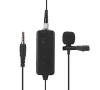 EY-580S Micrófono con Clip de Cuello para Grabación con Reducción de Ruido para Vivo/vlog/entrevista