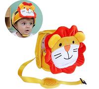 Eyand Baby Casco de seguridad - protector para la cabeza transpirable,gorra protectora de seguridad para niños pequeños que aprenden a caminar,sombrero protector infantil para la cabeza(león amarillo)