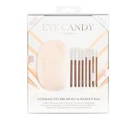 Eye Candy Ultimate Eye Brush Set & Makeup Bag