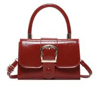 Eye Catching Solid Color Handbag Women's Crossbody Bag PU Leather Shoulder Bags Satchel Purse for Various Occasion Casual Shopping Bag