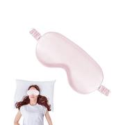 Eye Cover - Imitación Silk, 8,07 x 3,74 en Night Blindfold Soft Transpirable Fabric For Comfortable Sleep | Adjustable Lightweight Design Blocks Light Effectively, Sleep For Home, Travel, Office, Naps