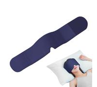 Eye Covers for Sleeping, Light Blocking Weighted Blindfold, Double-Sided Eye Cover with Beads & Cotton Filling, Soft Sleep Travel, Relaxation, Naps, Airplane, Night Use for Women & Men