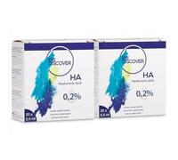 EYE DISCOVER Lágrimas Artificiales con Ácido Hialurónico 0,2% - Gotas para Ojos Secos en Monodosis, Hidratación Intensa, sin Conservantes - (40 viales x 0,40 ml)