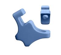 Eye Drop Dispenser Aid | Silicone, 7.6x5.2x2.6cm, Ergonomic | Eyedropper Guide Tool | Assistive Device For Dry Eyes, Glaucoma, Contact Lens Users